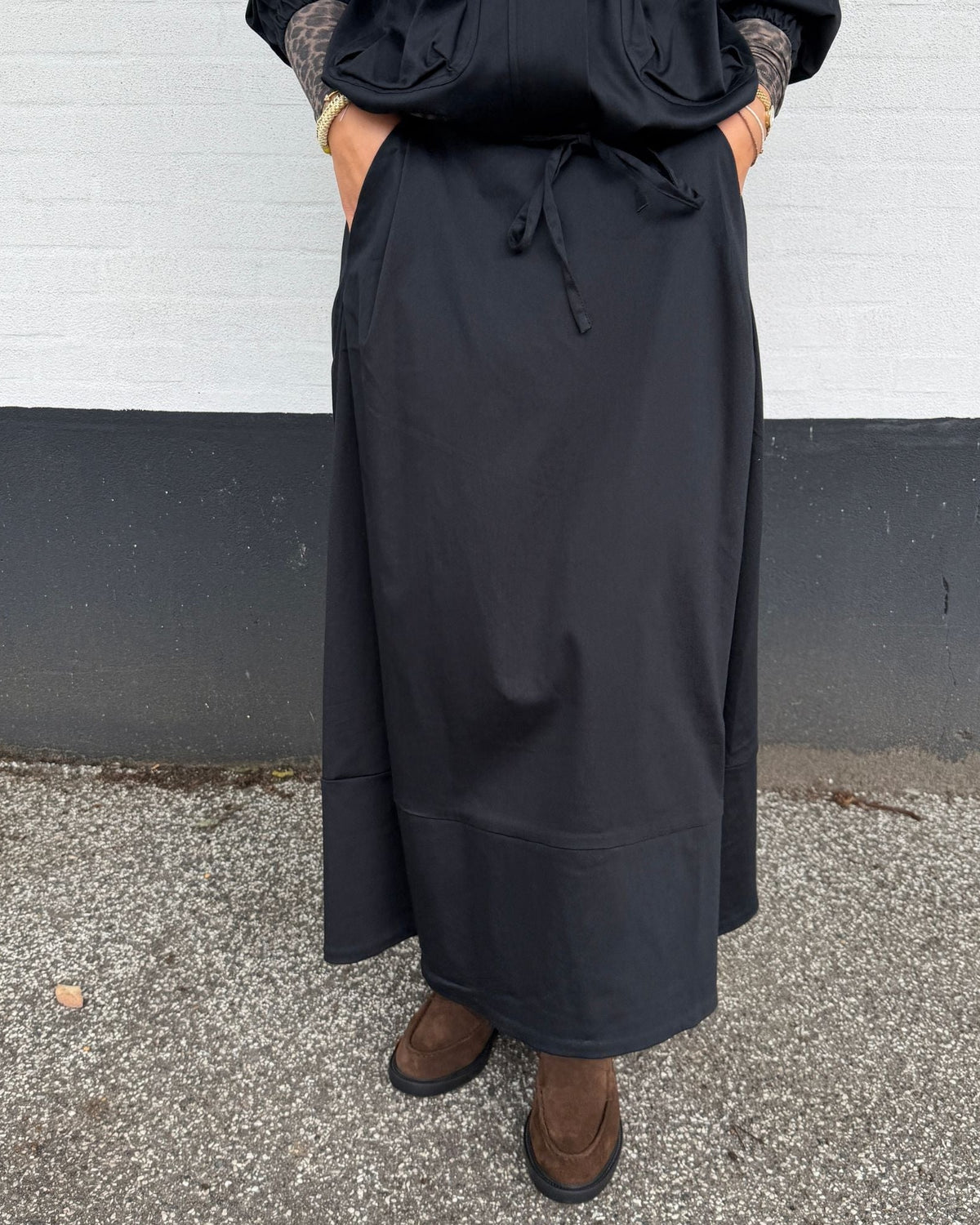 Withblack WBLMadison Nederdel - Black