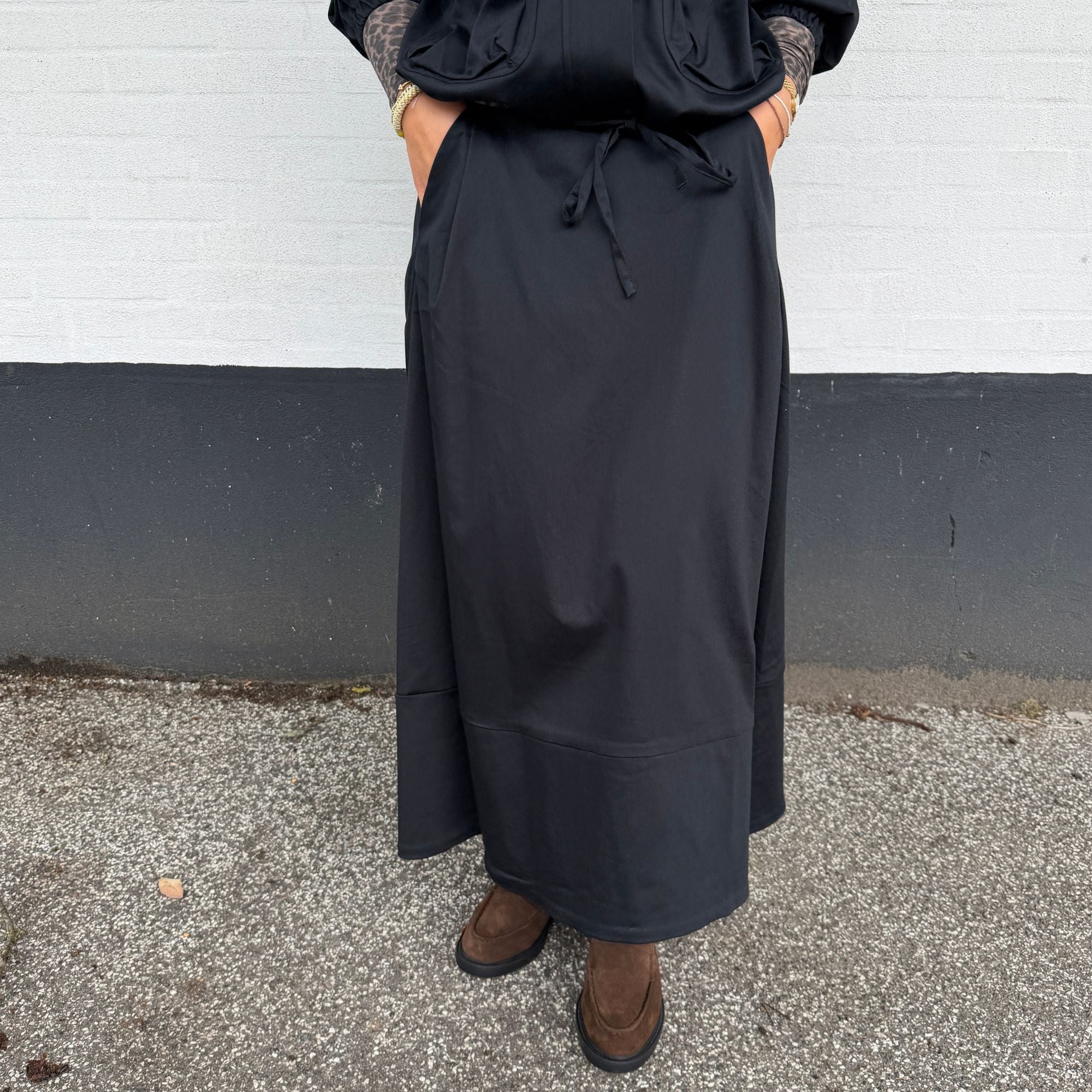 Withblack WBLMadison Nederdel - Black