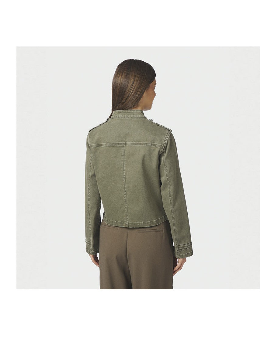 Neo Noir Sivena Denim Jakke - Army