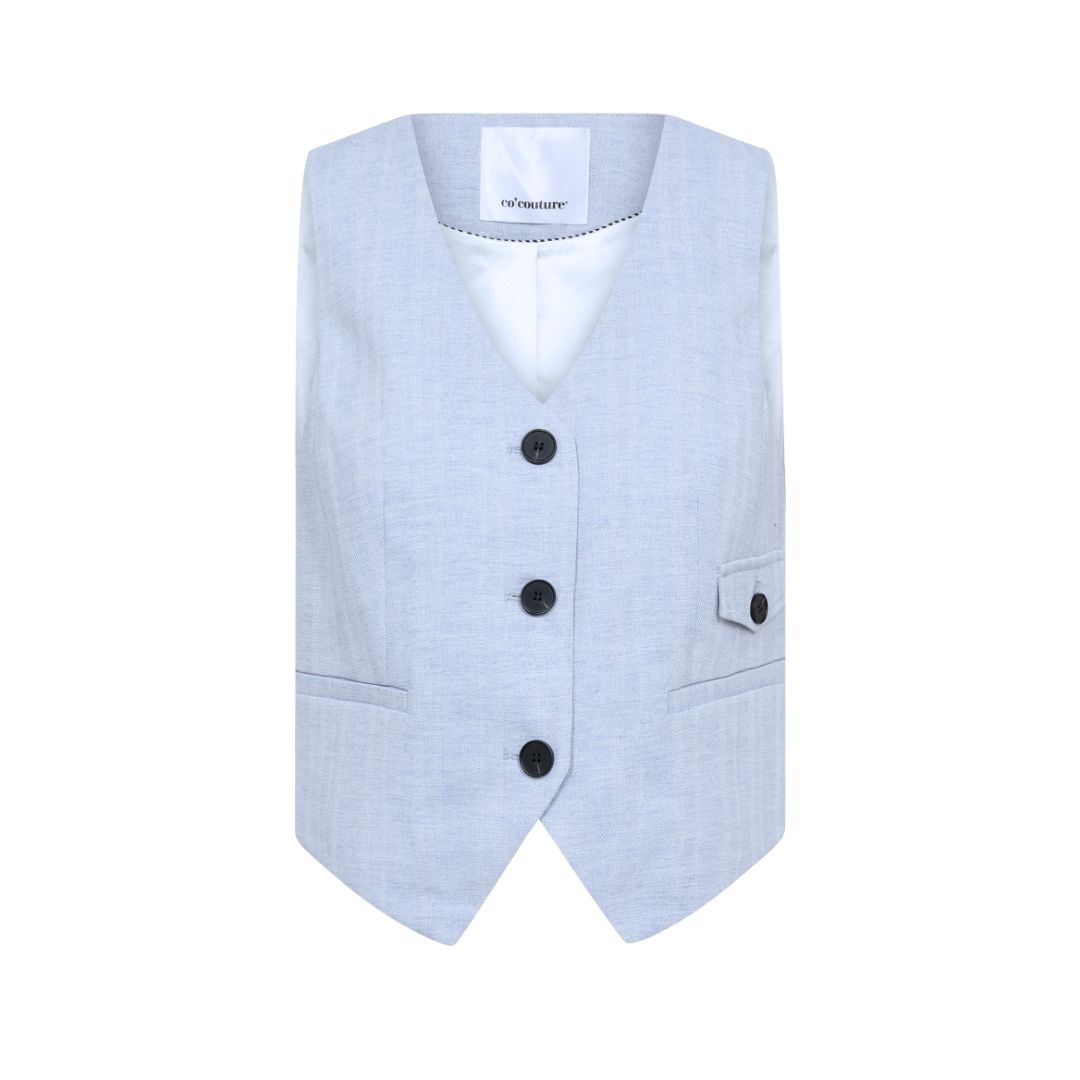 Co'couture Lisa Linen Tailor Vest