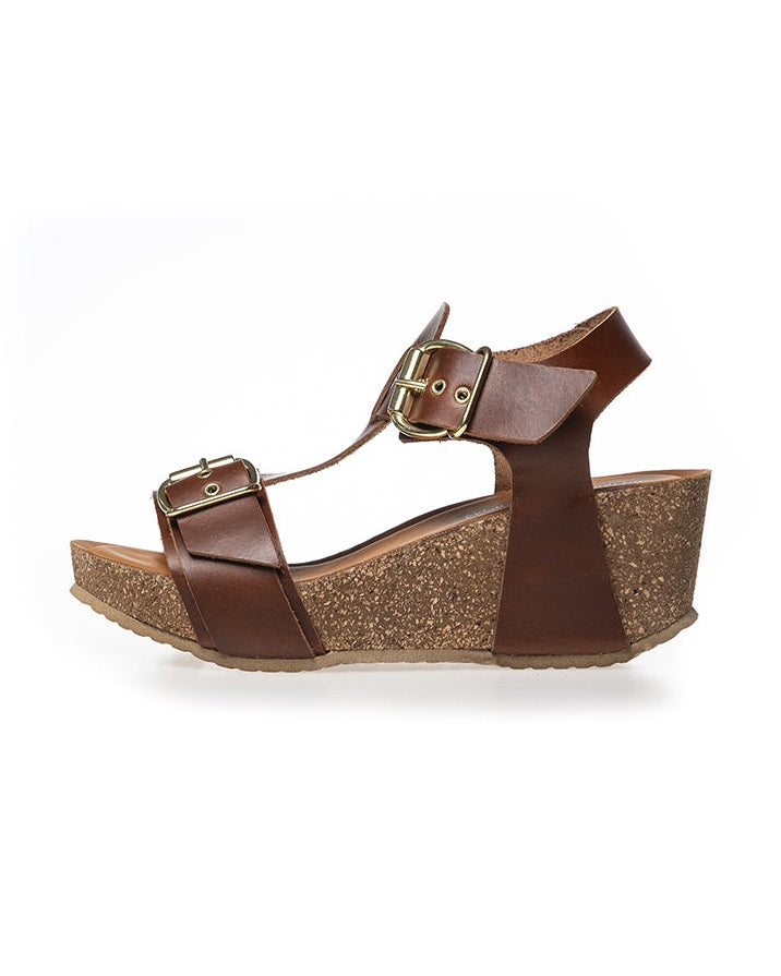 Copenhagen Shoes Dance And Smile Sandal - Cognac