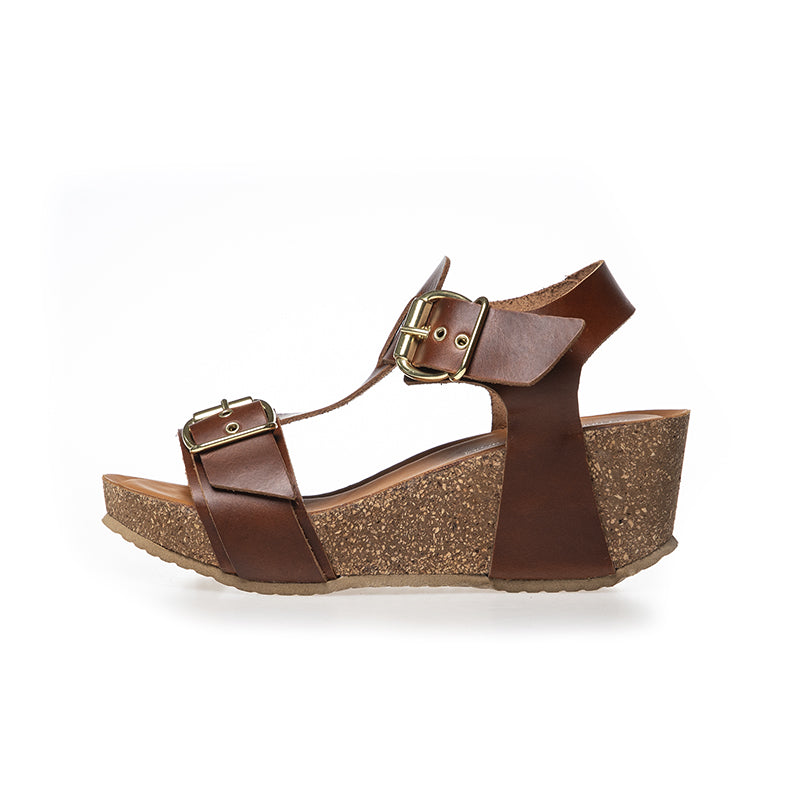 Copenhagen Shoes Dance And Smile Sandal - Cognac