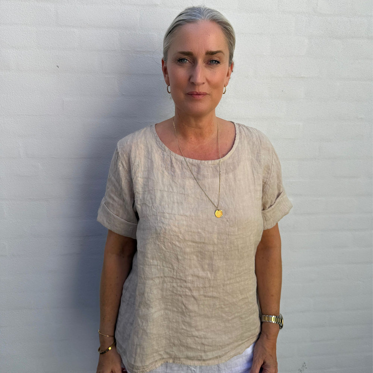 Copenhagen Luxe 10254 Bluse - Beige