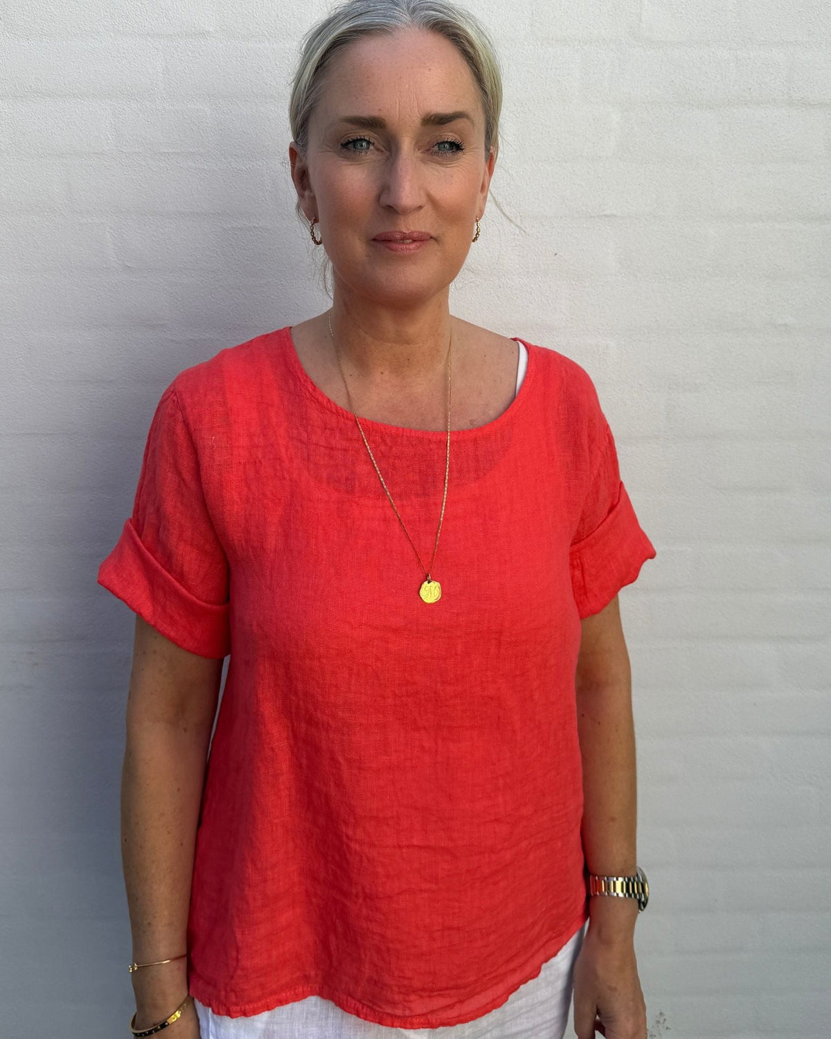 Copenhagen Luxe 10254 Bluse - Coral