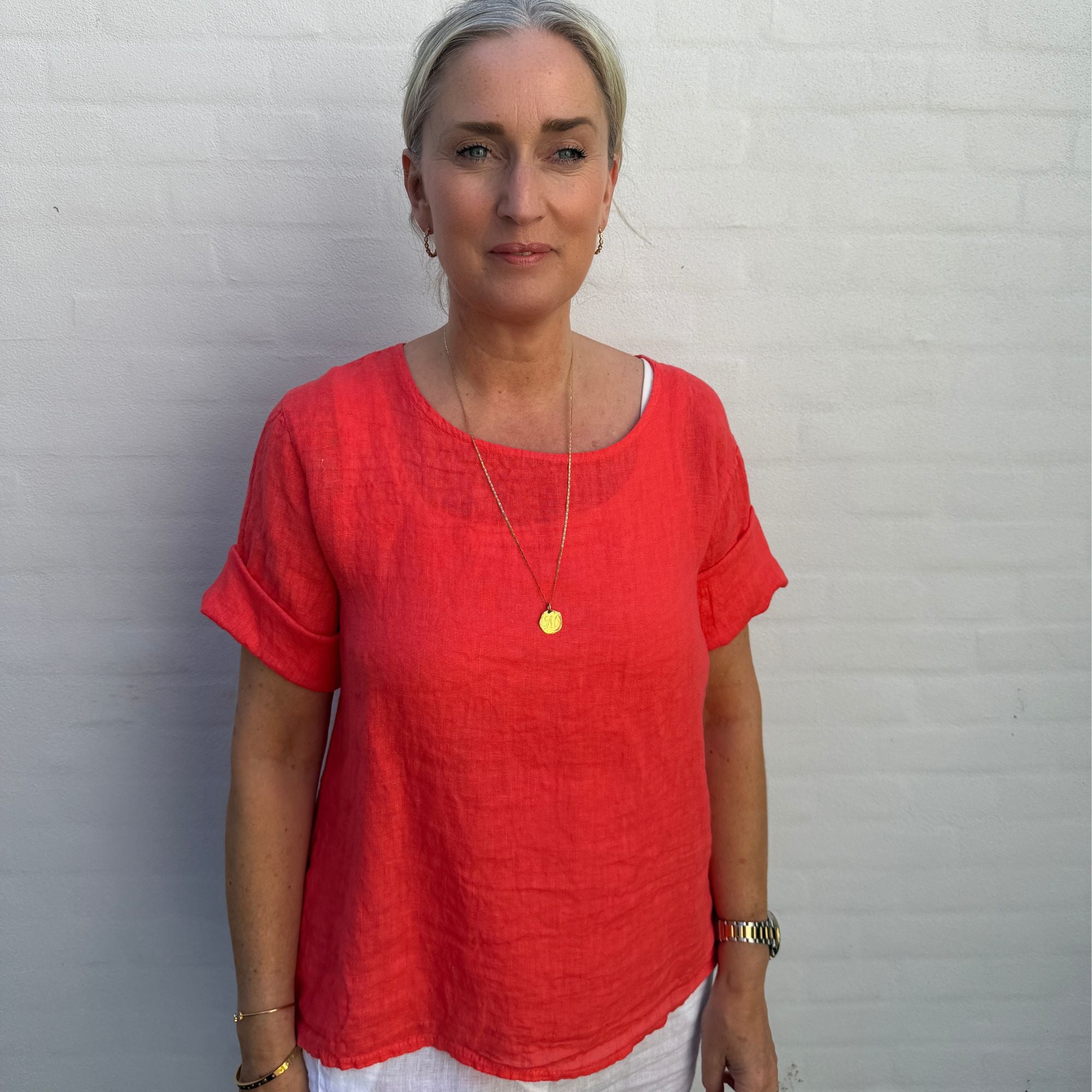 Copenhagen Luxe 10254 Bluse - Coral