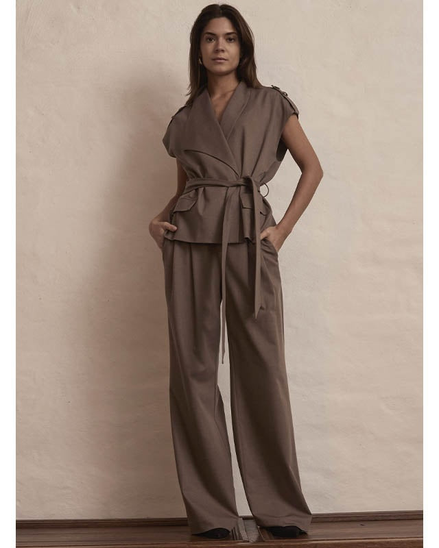 PBO Banmala Waitcoat - Sandstone