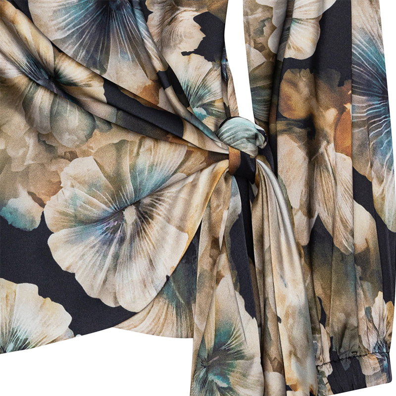 Karmamia Elena Bluse - Maxi Floral