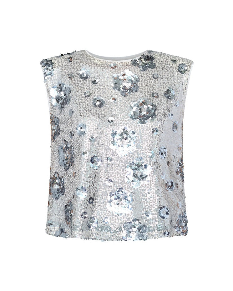 Love & Divine Love1600 Top - Champagne/Silver