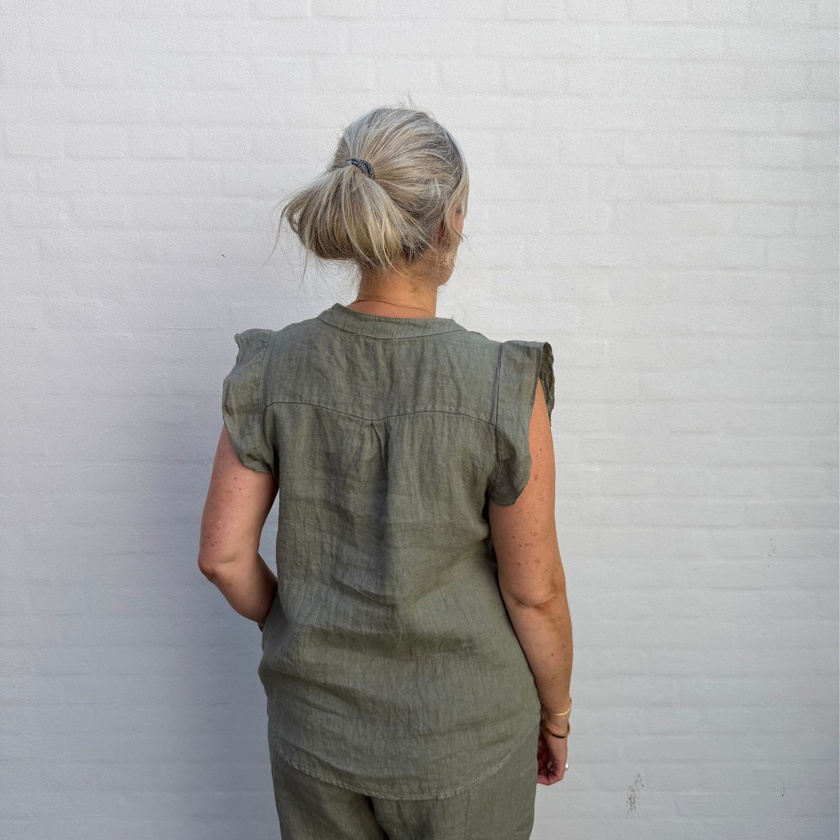 Copenhagen Luxe 9740 Top - Light Army
