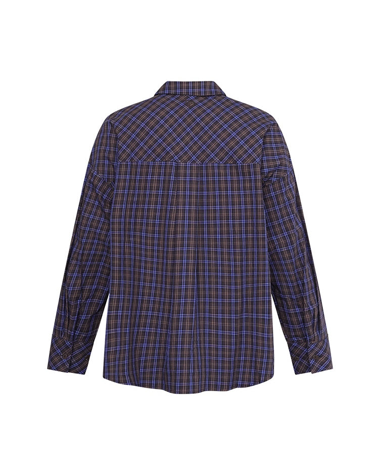 Love & Divine Love1645 Skjorte - Brown Check