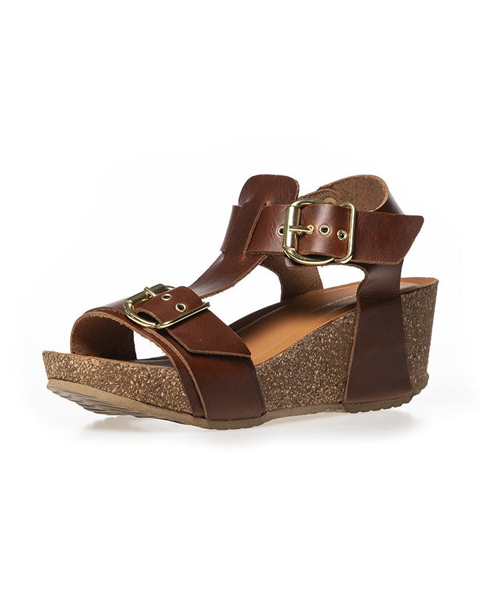 Copenhagen Shoes Dance And Smile Sandal - Cognac