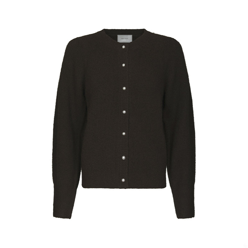 Neo Noir Nuna Strik Cardigan - Brown
