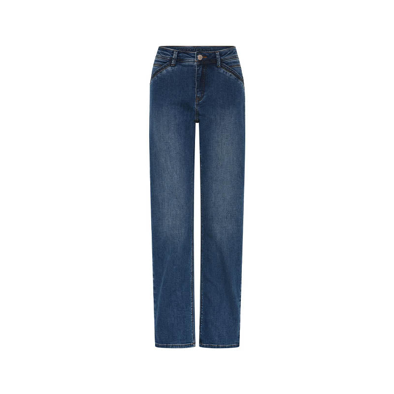 Cero Emma Denim Bukser - M Blue Use