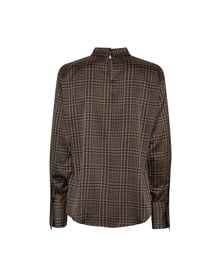 Karmamia Tara Bluse - Houndstooth