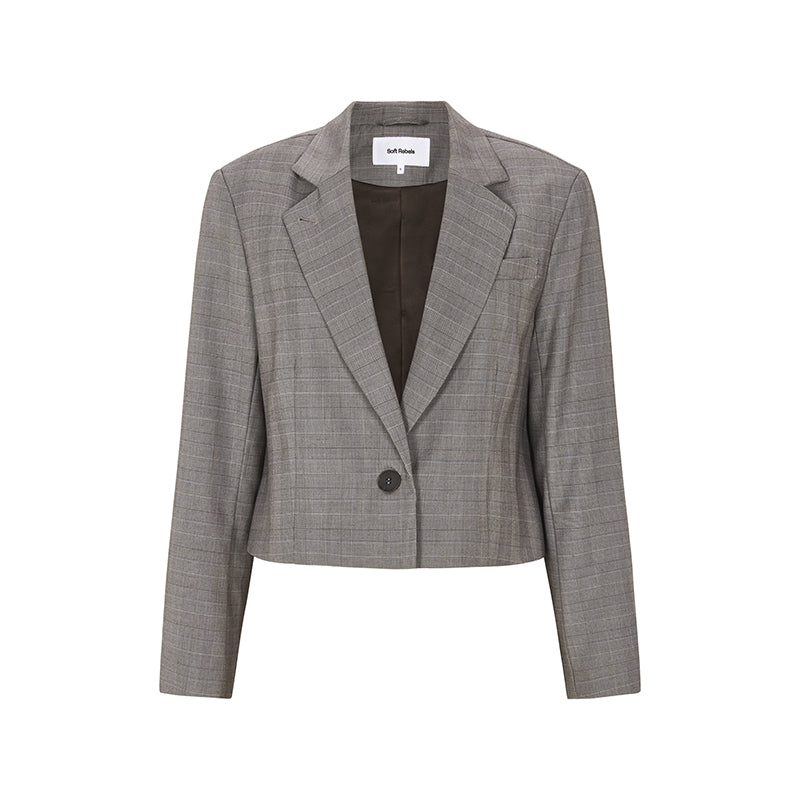 Soft Rebels SRViviana Blazer - Demitasse