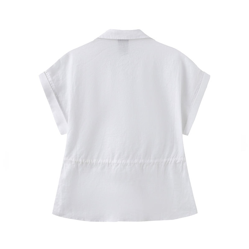 Luxzuz Sari Skjorte - White