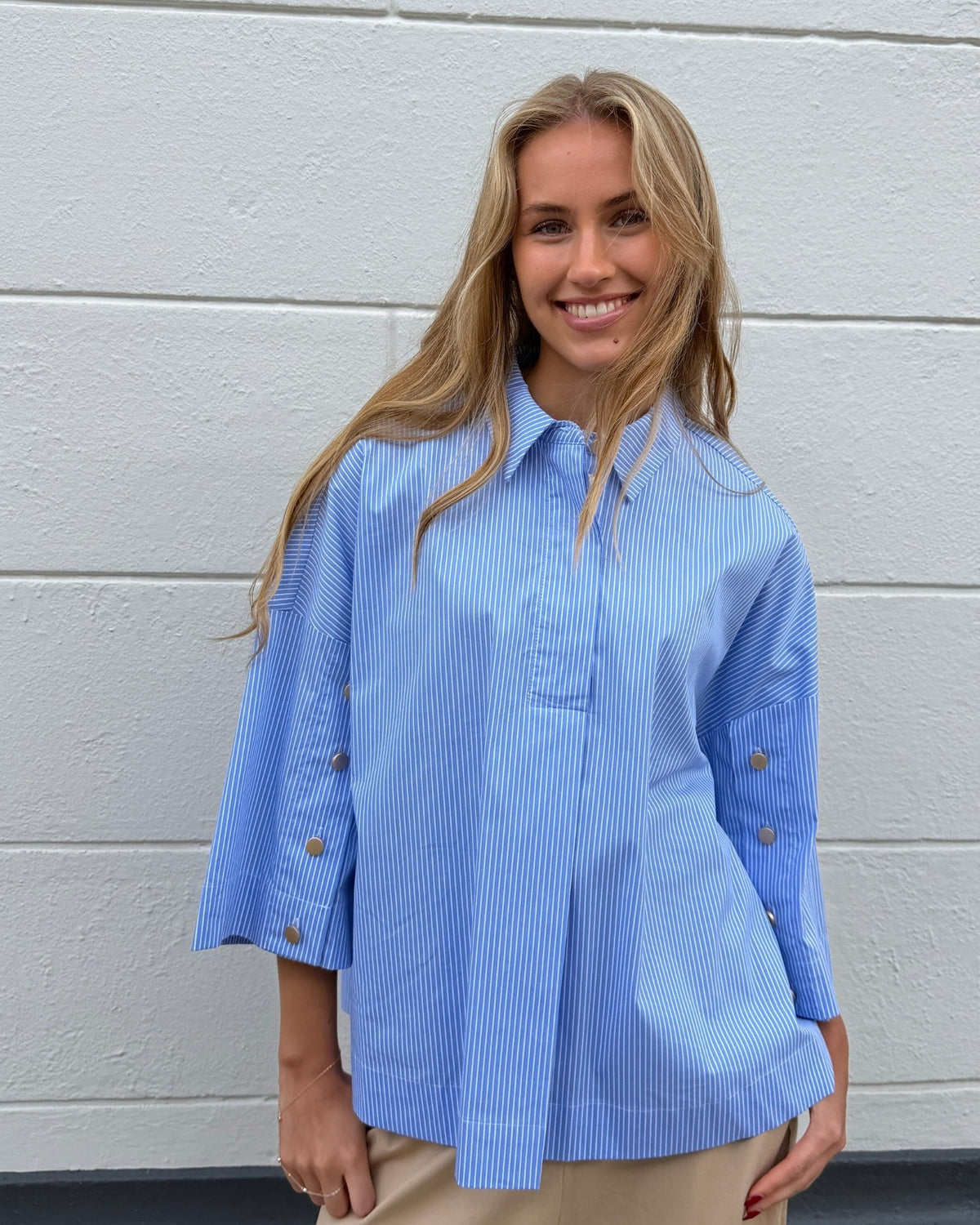 Continue Klara Stripe Bluse