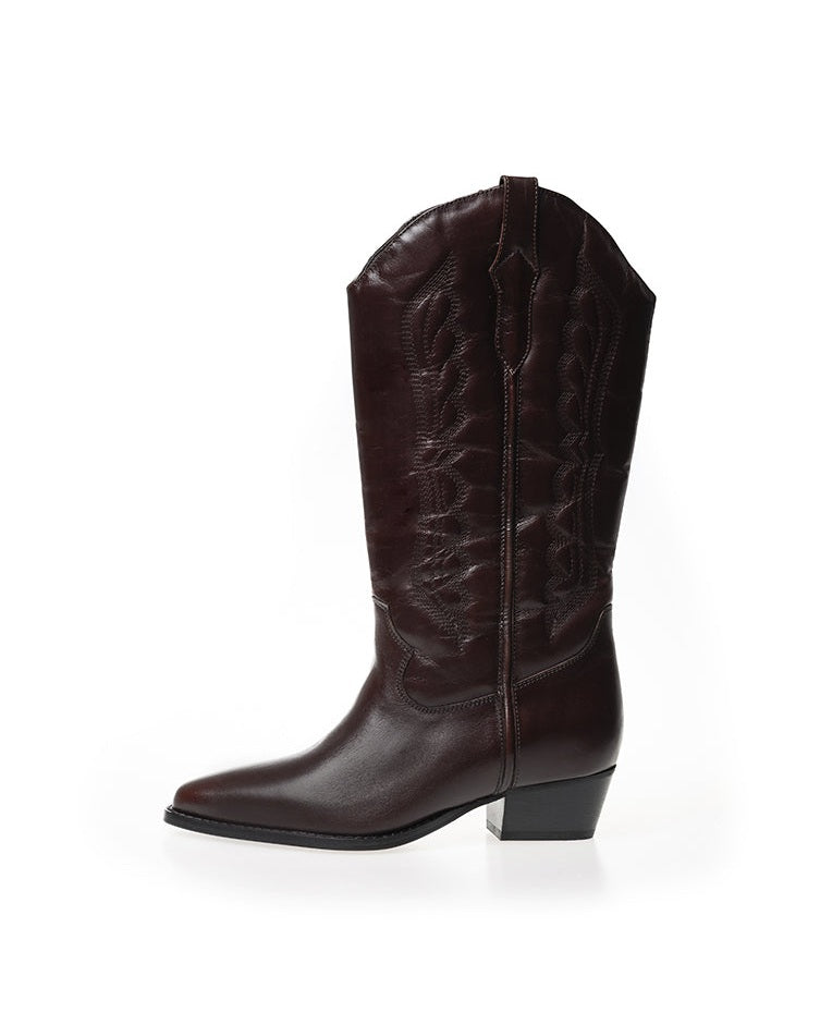 Copenhagen Shoes Tulips Støvler - Wine red