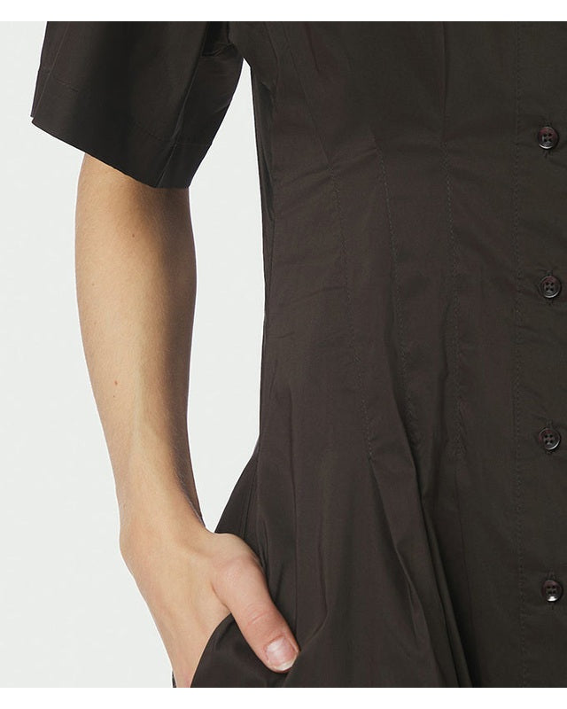 Neo Noir Baia Poplin Kjole
