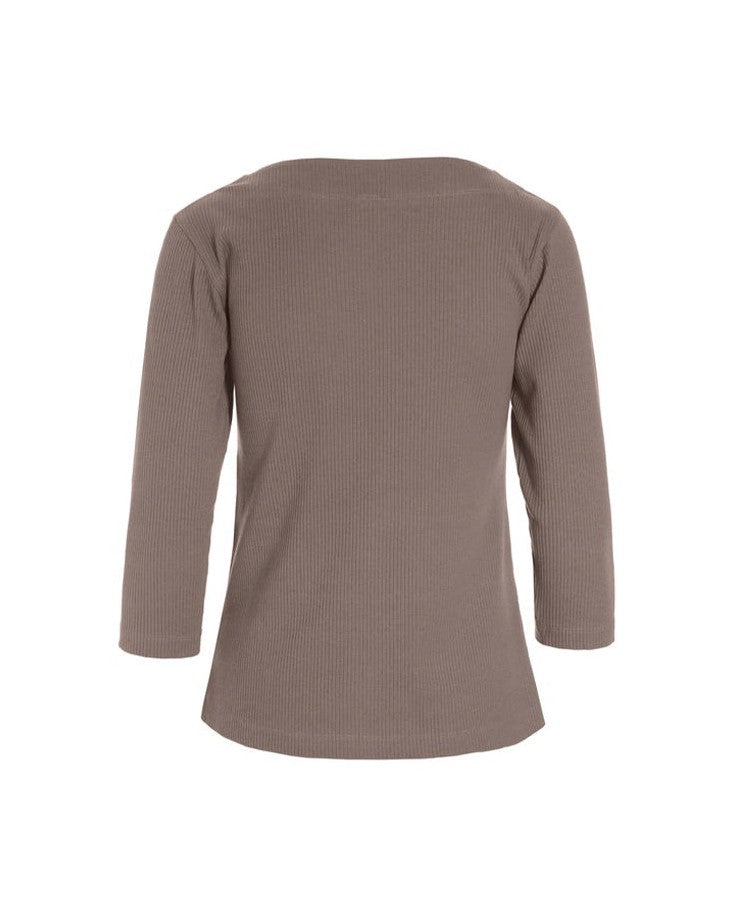 Bitte Kai Rand Naibu Rib Bluse - Deer
