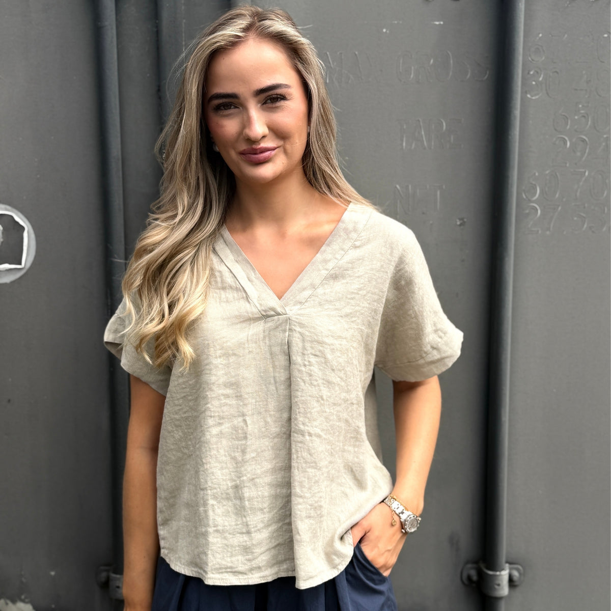 Amaze Cph Amelia Bluse - Sand