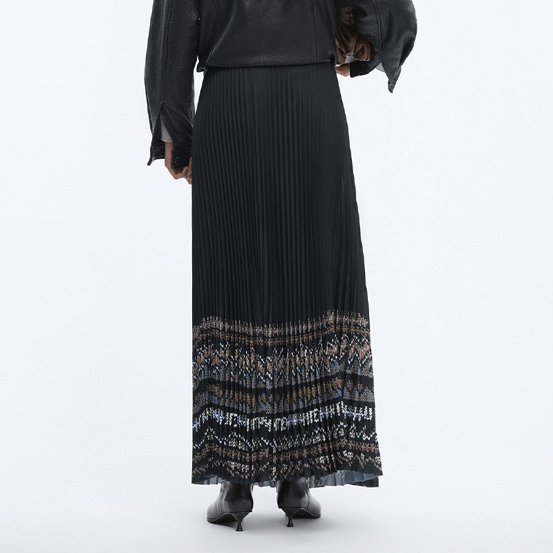 Munthe Taulla Nederdel - Print Black