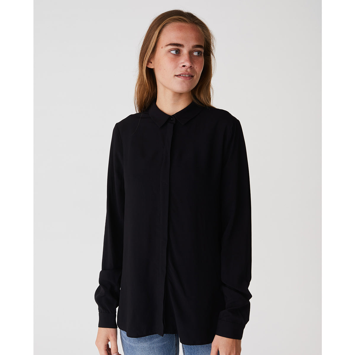 Soft Rebels SRFreedom LS Skjorte - Black