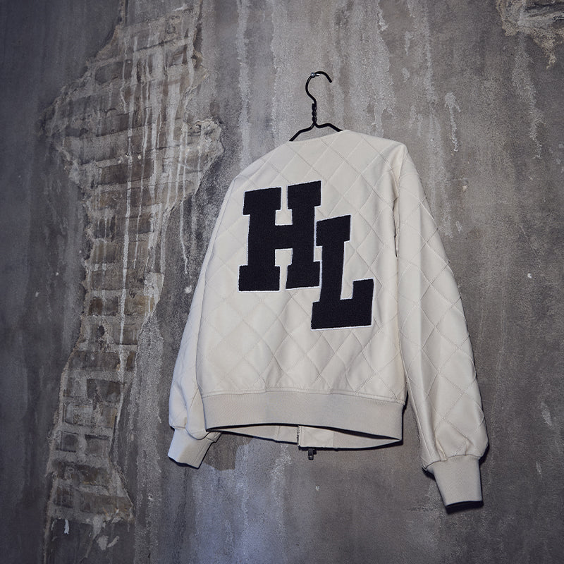 Haute L'amitie Quilt PU Bomber Jakke