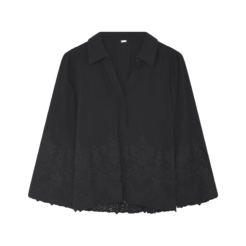Gustav Neomi Bluse - Black