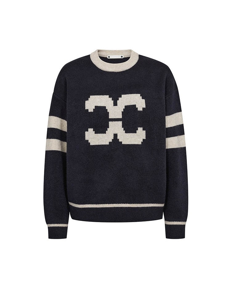 Co'couture RowCC Coco Logo Strik - Navy