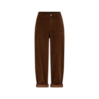Cero Barrel Corduroy Bukser - Tobacco