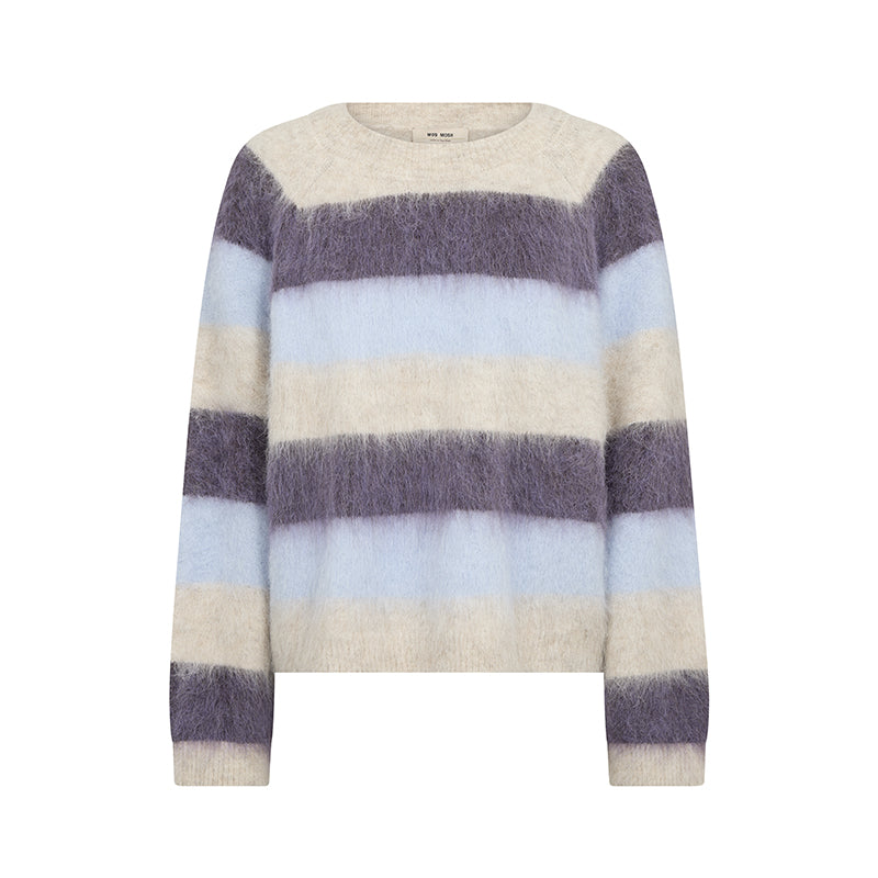 Mos Mosh MMSuvi Stripe Strik - Sweet Grape