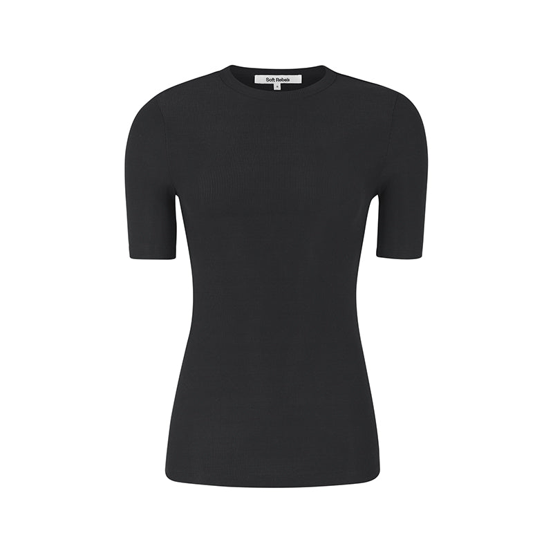 Soft Rebels SRFenja SS T-shirt - Black