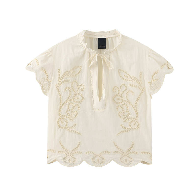 Luxzuz Vita Bluse - Off-white