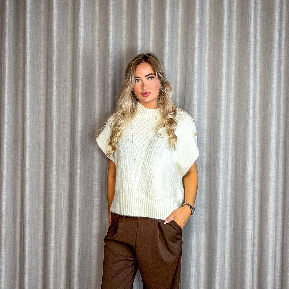 Pbo Alini Strik Vest