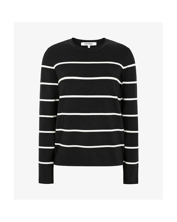 Soft Rebels SRmarla stripe Langærmet Bluse