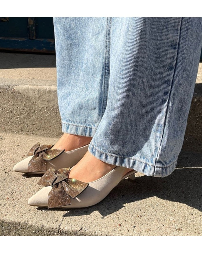 Copenhagen Shoes The Sibille Slingback - Cream