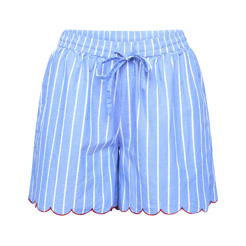 Sisters Point Ella-sho19 Shorts - Blue Stripes