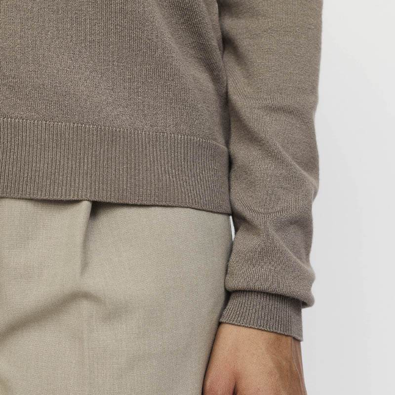 Soft Rebels SRMarla Strik Cardigan - Greige