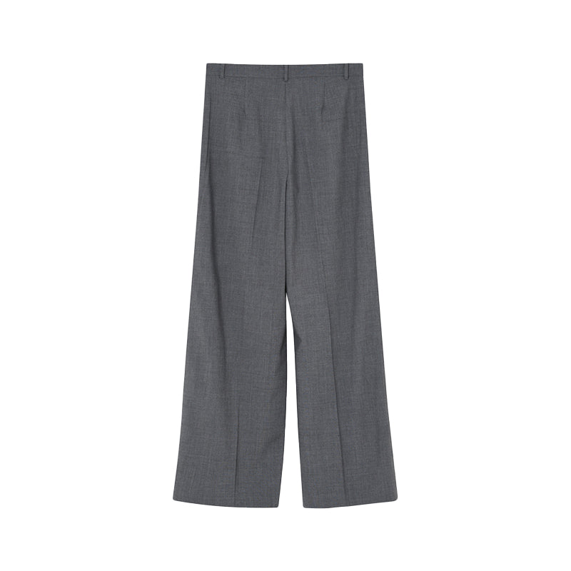 2NDDAY Mille Suiting Bukser - Light Grey Melange