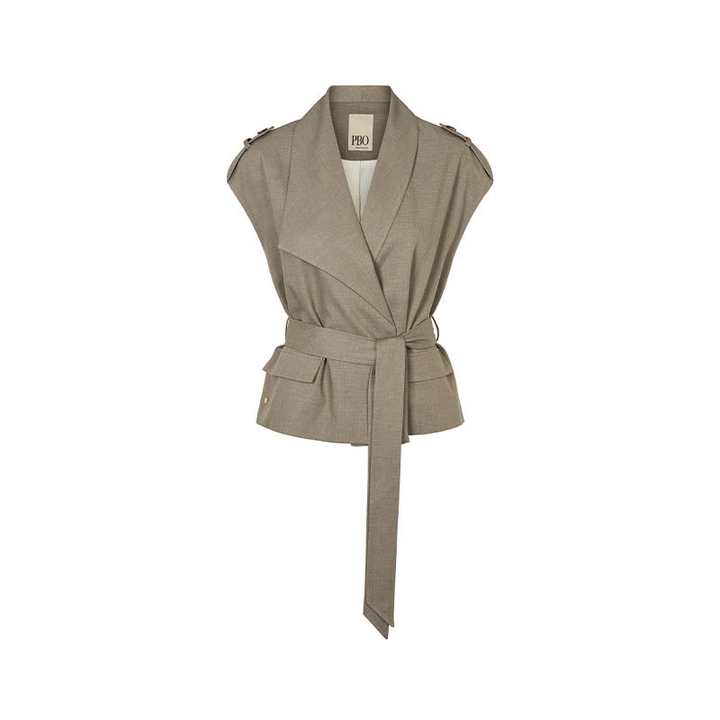 PBO Banmala Waitcoat - Sandstone