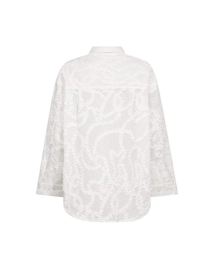 Co'couture BrynnCC Structure Skjorte - White