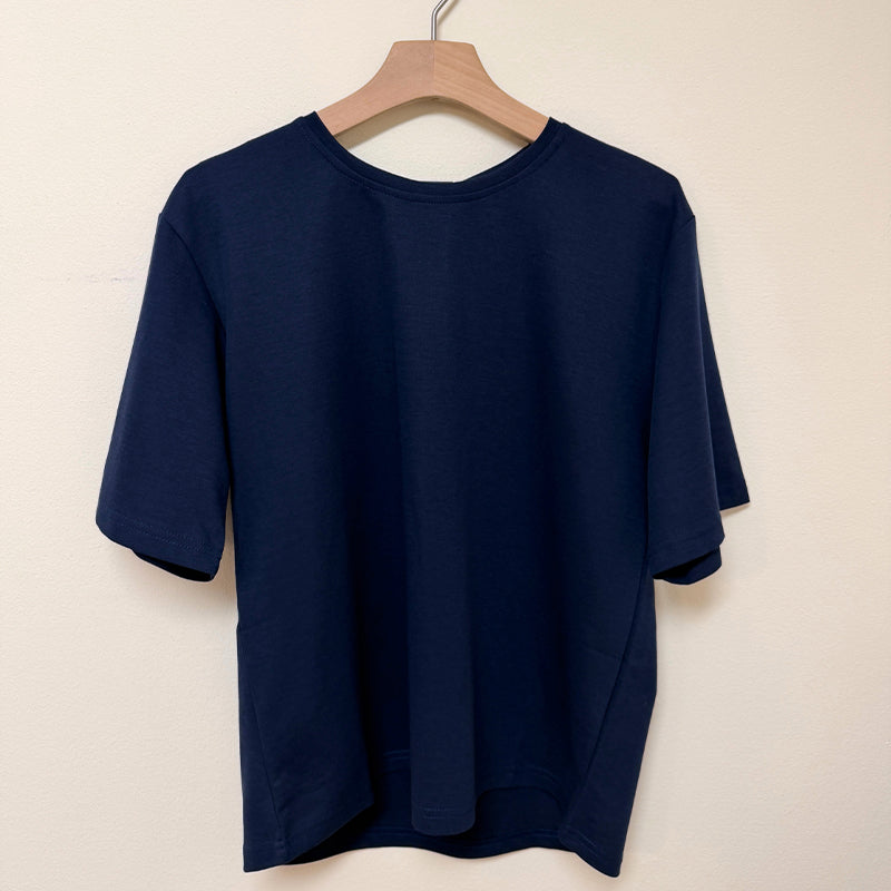 Luxzuz Boxy T-shirt - Navy Blue