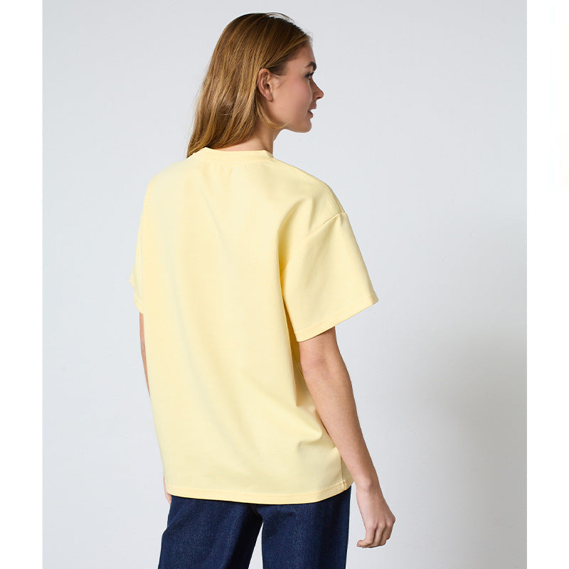 Sisters Point Veda-ss T-shirt - Straw