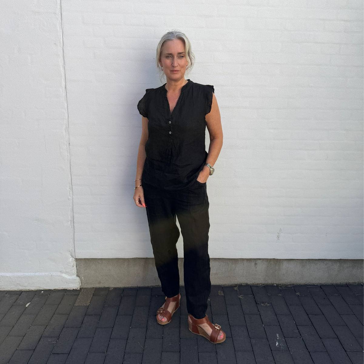 Copenhagen Luxe 9740 Top - Black