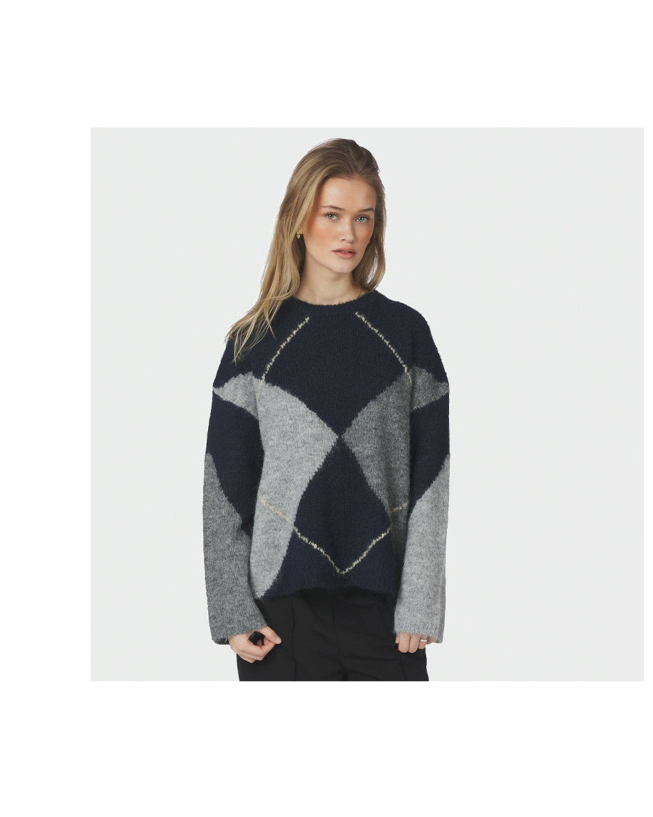 Neo Noir Inga Check Fluff Strik