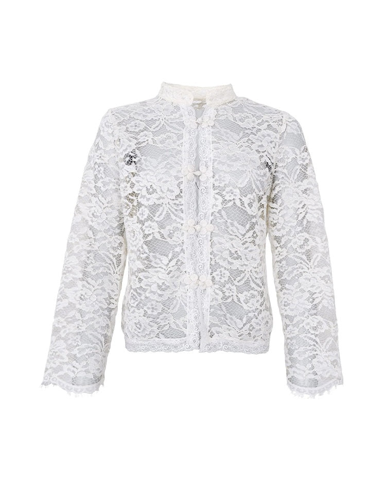 Black Colour BCRosa Napoleon Skjorte - Off White