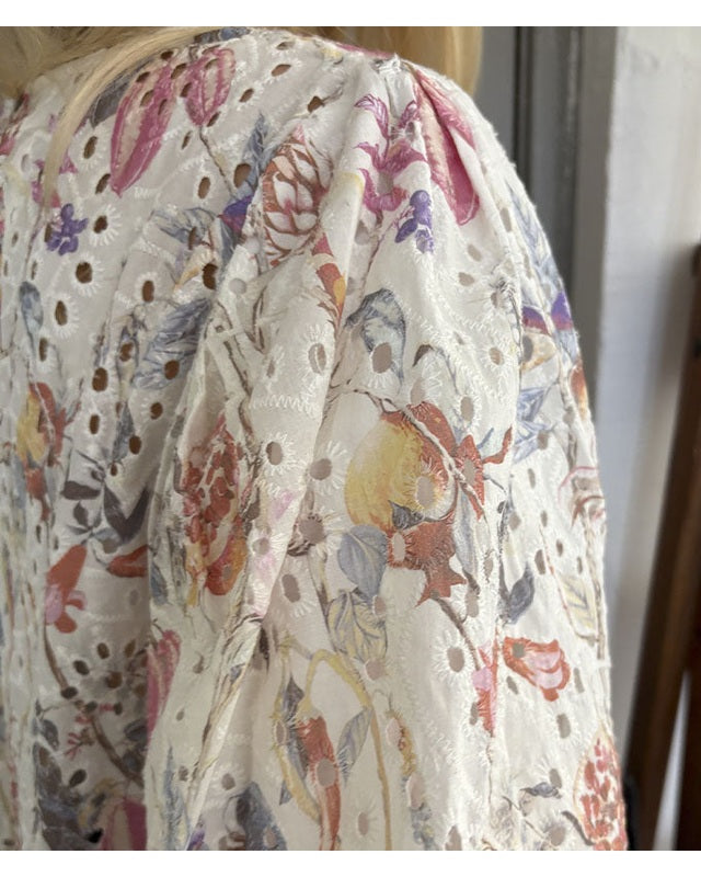 Continue Katarina Bluse - Print Embrodery