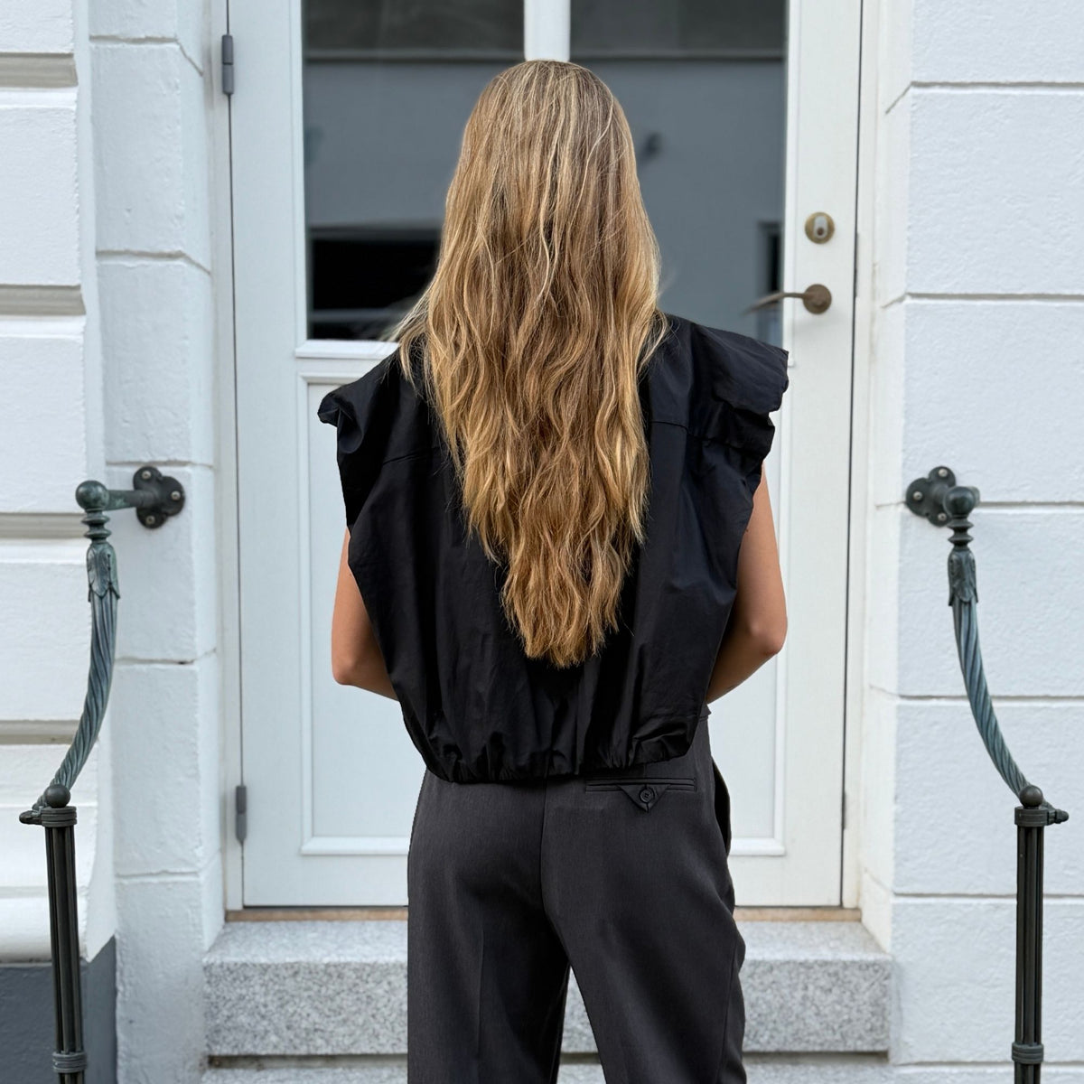 Haute L'amitie Dinnie Coated Skjorte - Black