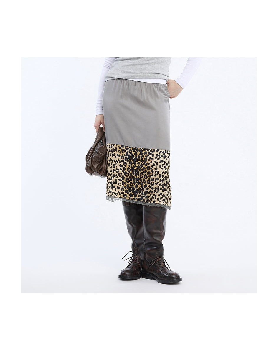 Munthe Vatoshaslip Nederdel - Animal Print